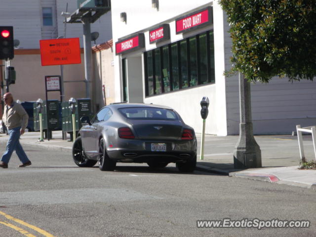 Bentley Continental spotted in San Francisco, California