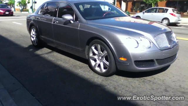 Bentley Continental spotted in Alameda, California