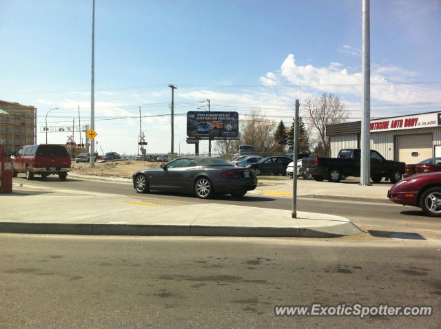 Aston Martin DB9 spotted in Winnipeg, Canada