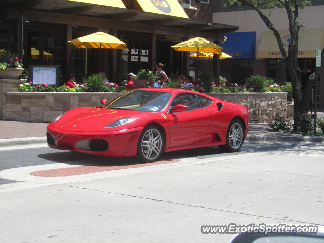 Ferrari F430 spotted in Dallas, Texas