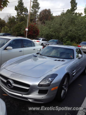 Mercedes SLS AMG spotted in Del Mar, California