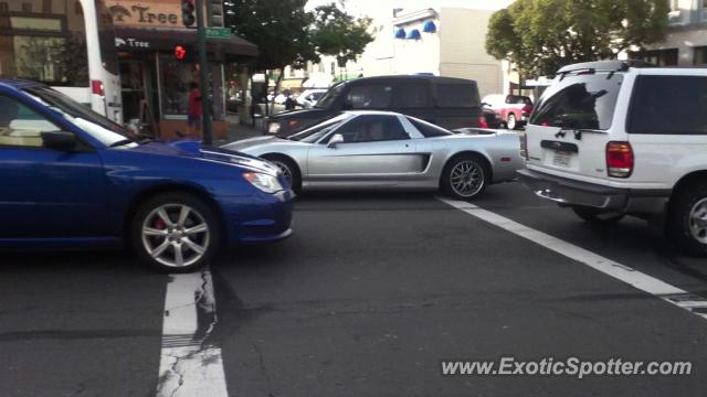 Acura NSX spotted in Alameda, California