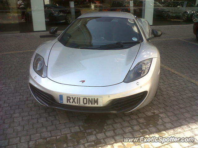 Mclaren MP4-12C spotted in Sandton, South Africa