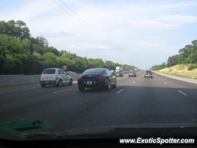 Bentley Continental spotted in Sunset hills, Missouri