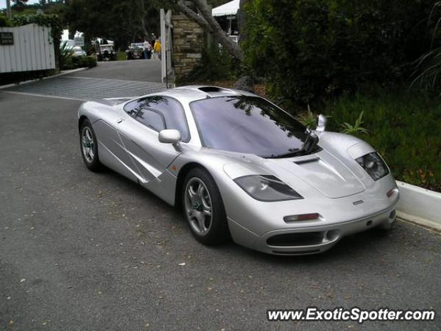 Mclaren F1 spotted in Pebble Beach, California