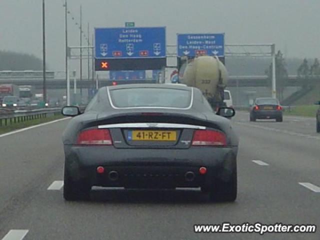 Aston Martin Vanquish spotted in Schiphol, Netherlands