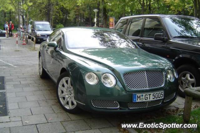 Bentley Continental spotted in München, Germany