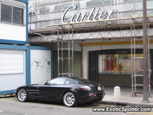 Mercedes SLR spotted in Geneva, Switzerland