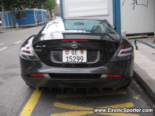 Mercedes SLR spotted in Geneva, Switzerland