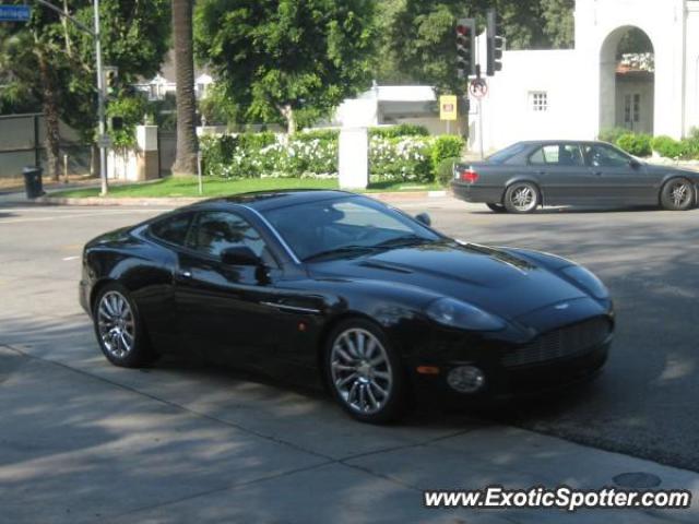 Aston Martin Vanquish spotted in Los Angeles, California