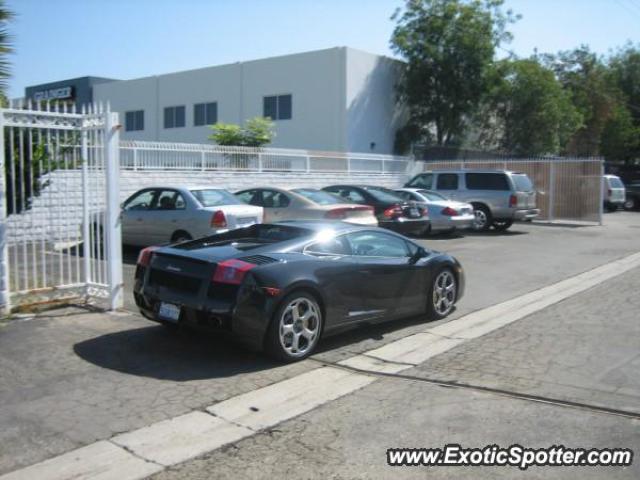 Lamborghini Gallardo spotted in Santa Ana, California