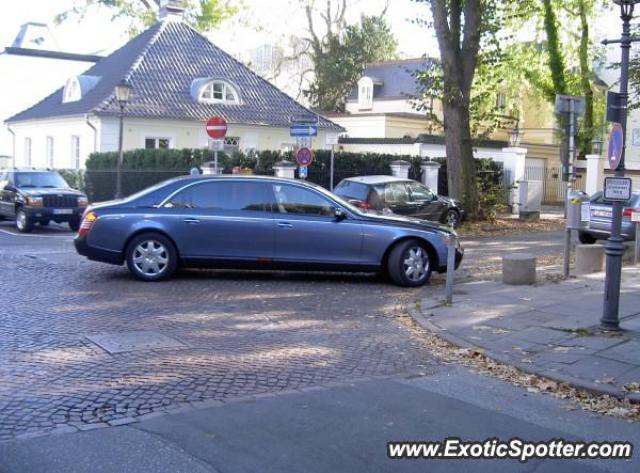 Mercedes Maybach spotted in Hamburg, Germany