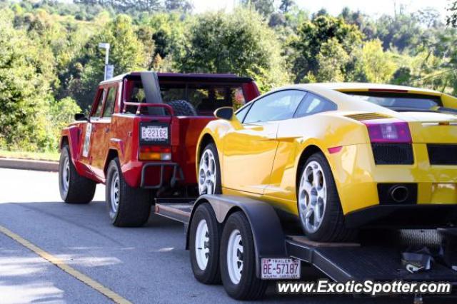 Lamborghini LM002 spotted in Spartanburg, South Carolina