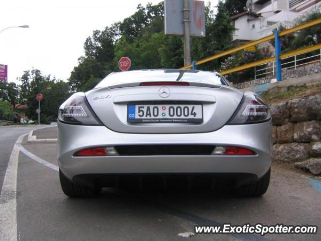 Mercedes SLR spotted in Opatija, Croatia