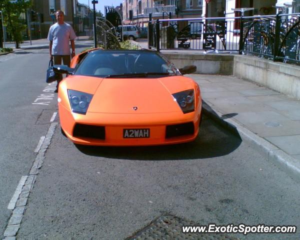 Lamborghini Murcielago spotted in Crawley, United Kingdom