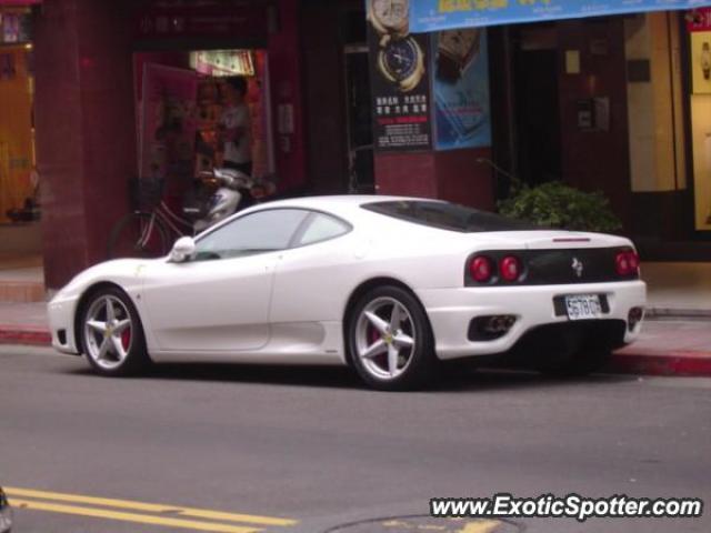 Ferrari 360 Modena spotted in Taipei (Tian Mu}, Taiwan