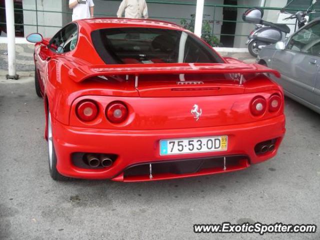 Ferrari 360 Modena spotted in Sintra, Portugal