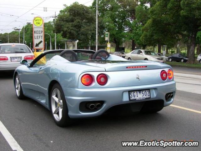 Ferrari 360 Modena spotted in Melbourne, Australia