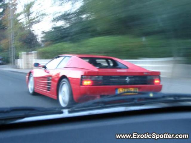 Ferrari Testarossa spotted in LYON, France