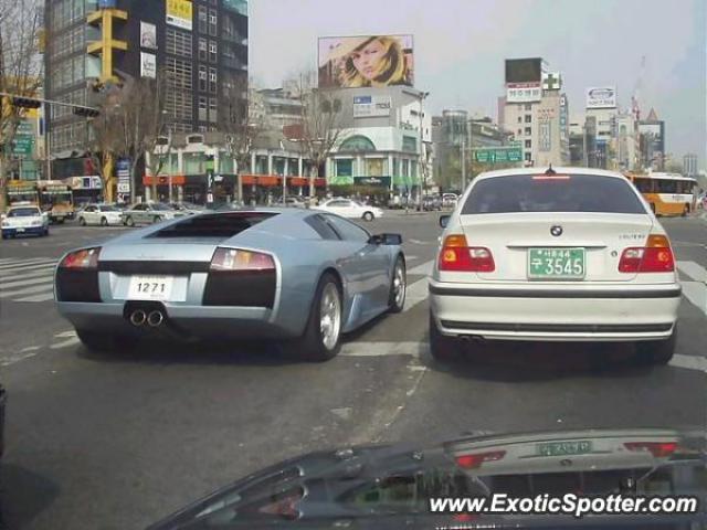 Lamborghini Murcielago spotted in Seoul, South Korea