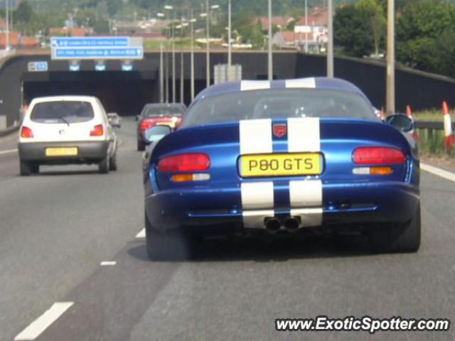 Dodge Viper spotted in London, United Kingdom