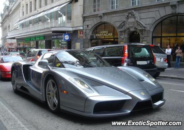 Ferrari Enzo spotted in Paris, France