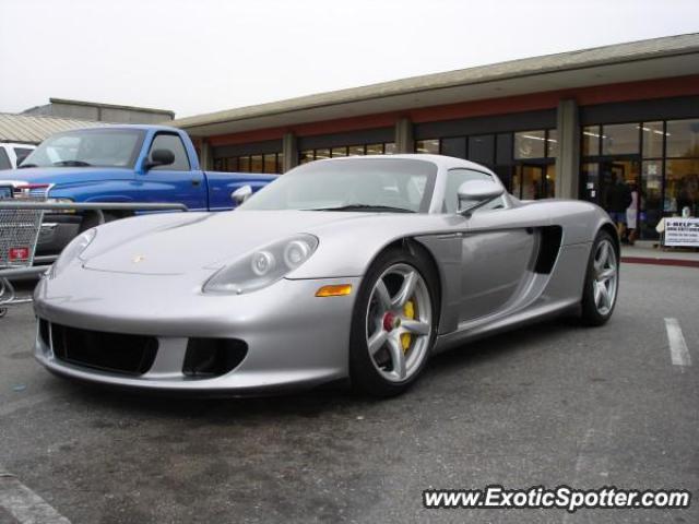 Porsche Carrera GT spotted in Carmel, California