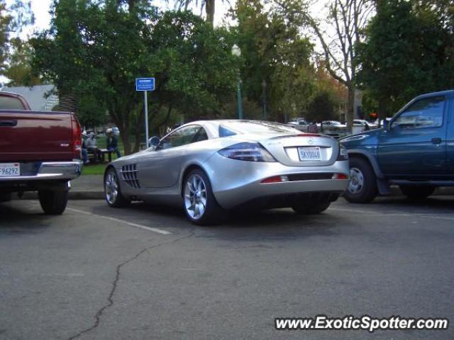 Mercedes SLR spotted in Healdsburg, California