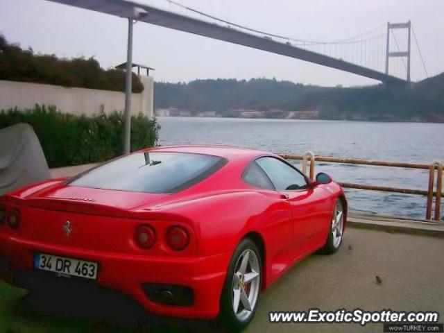 Ferrari 360 Modena spotted in Istanbul, Turkey