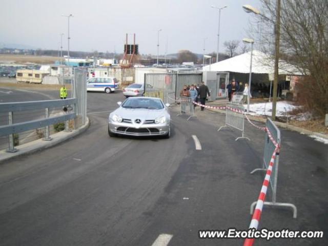 Mercedes SLR spotted in Geneva, Switzerland