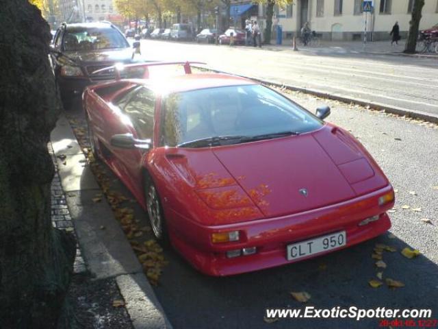 Lamborghini Diablo spotted in Gothenburg, Sweden