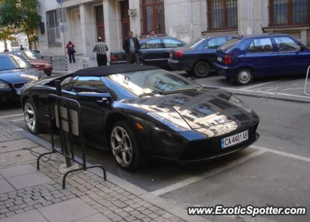 Lamborghini Murcielago spotted in Sofia, Bulgaria