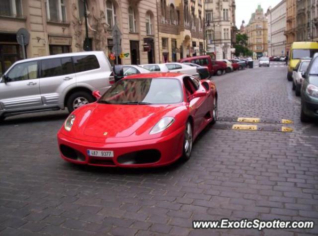 Ferrari F430 spotted in Prague, Czech Republic