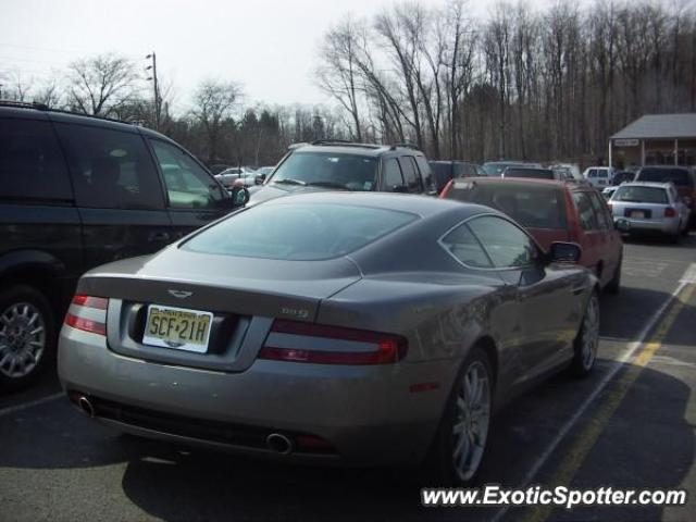 Aston Martin DB9 spotted in Bernardsville, New Jersey