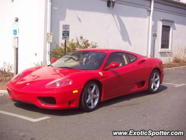 Ferrari 360 Modena spotted in Bernardsville, New Jersey