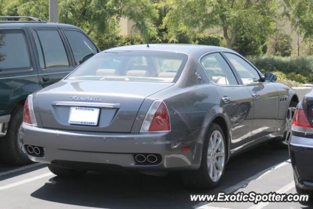 Maserati Quattroporte spotted in Calabasas, California