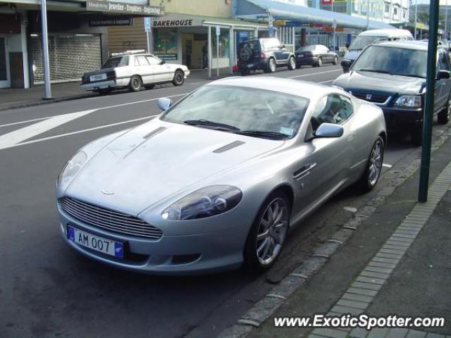 Aston Martin DB9 spotted in Auckland, New Zealand