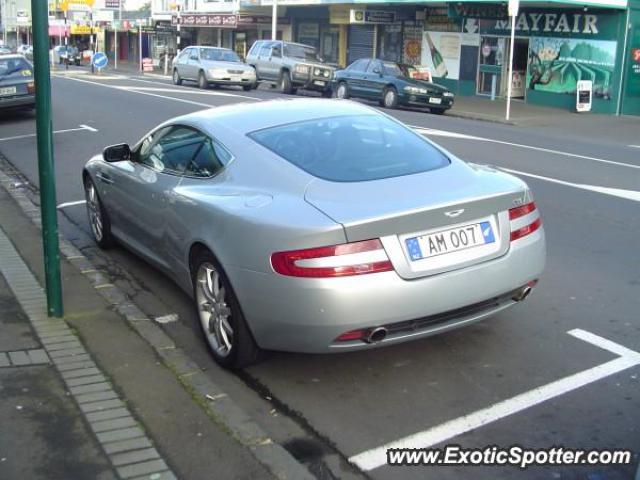 Aston Martin DB9 spotted in Auckland, New Zealand