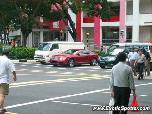 Bentley Continental spotted in Singapore, Singapore