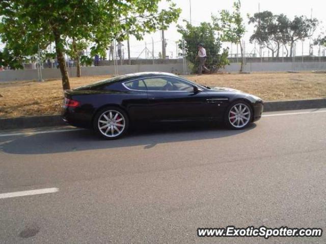 Aston Martin DB9 spotted in Oporto, Portugal