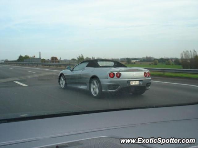 Ferrari 360 Modena spotted in Deerlijk, Belgium