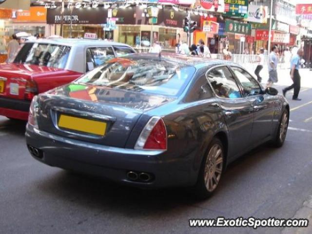 Maserati Quattroporte spotted in Hong Kong, China