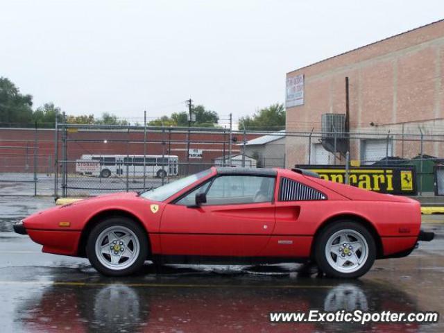 Ferrari 308 spotted in Salt Lake City, Utah