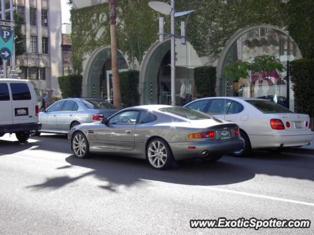 Aston Martin DB7 spotted in Beverly Hills, California