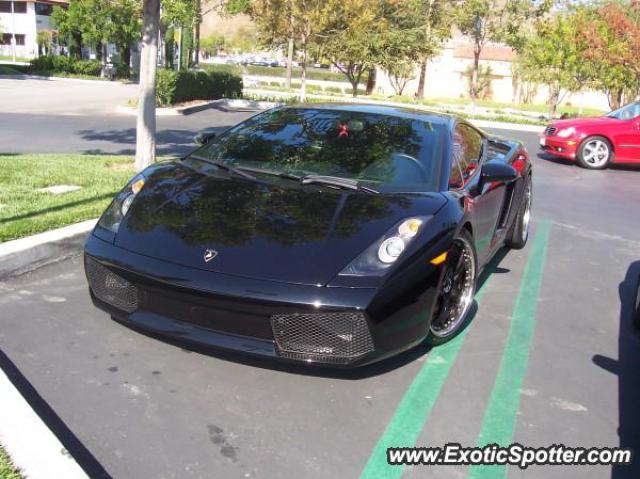 Lamborghini Gallardo spotted in Calabasas, California