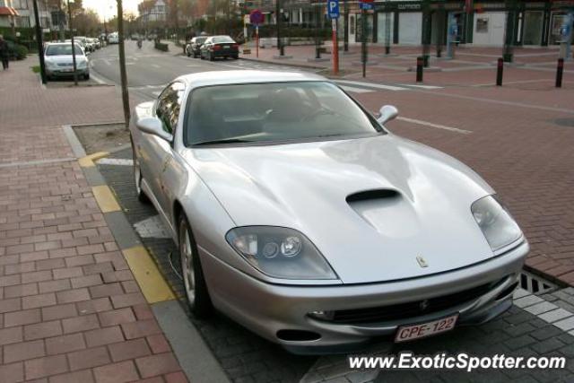 Ferrari 550 spotted in Knokke, Belgium