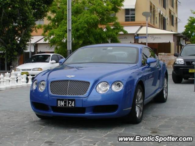 Bentley Continental spotted in Hombush Bay, Australia