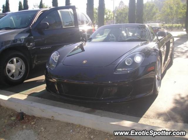 Porsche Carrera GT spotted in Calabasas, California