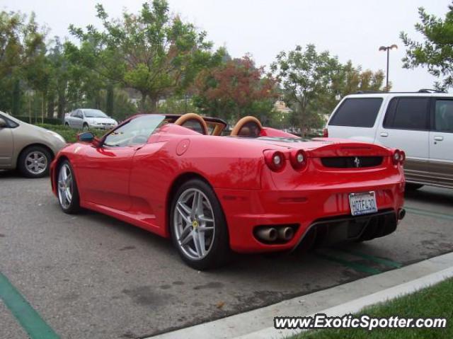 Ferrari F430 spotted in Calabasas, California