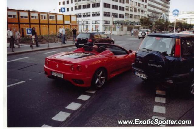 Ferrari 360 Modena spotted in Frankfurt, Germany